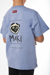 MAKI MANCHES COURTES ENFANT LAVANDE