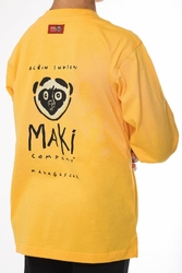 MAKI MANCHES LONGUES JAUNE