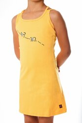 Robe fillette JAUNE