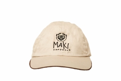 Casquette Maki avec visière, couleur beige
